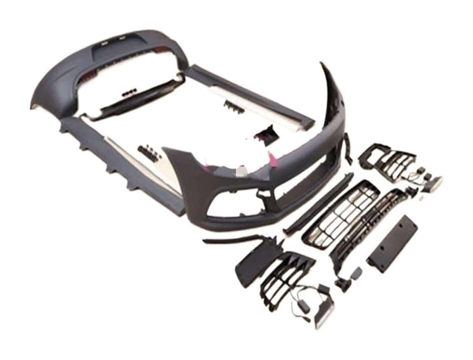 Auto Frontspoiler Lippe Für VW Für S&CIROCCO Geändert Für S&CIROCCO Für R 2009-2020 Vorne Hinten Stoßstange Montage Umgeben Seite Rock Grill(D) von AMBMREDPEV
