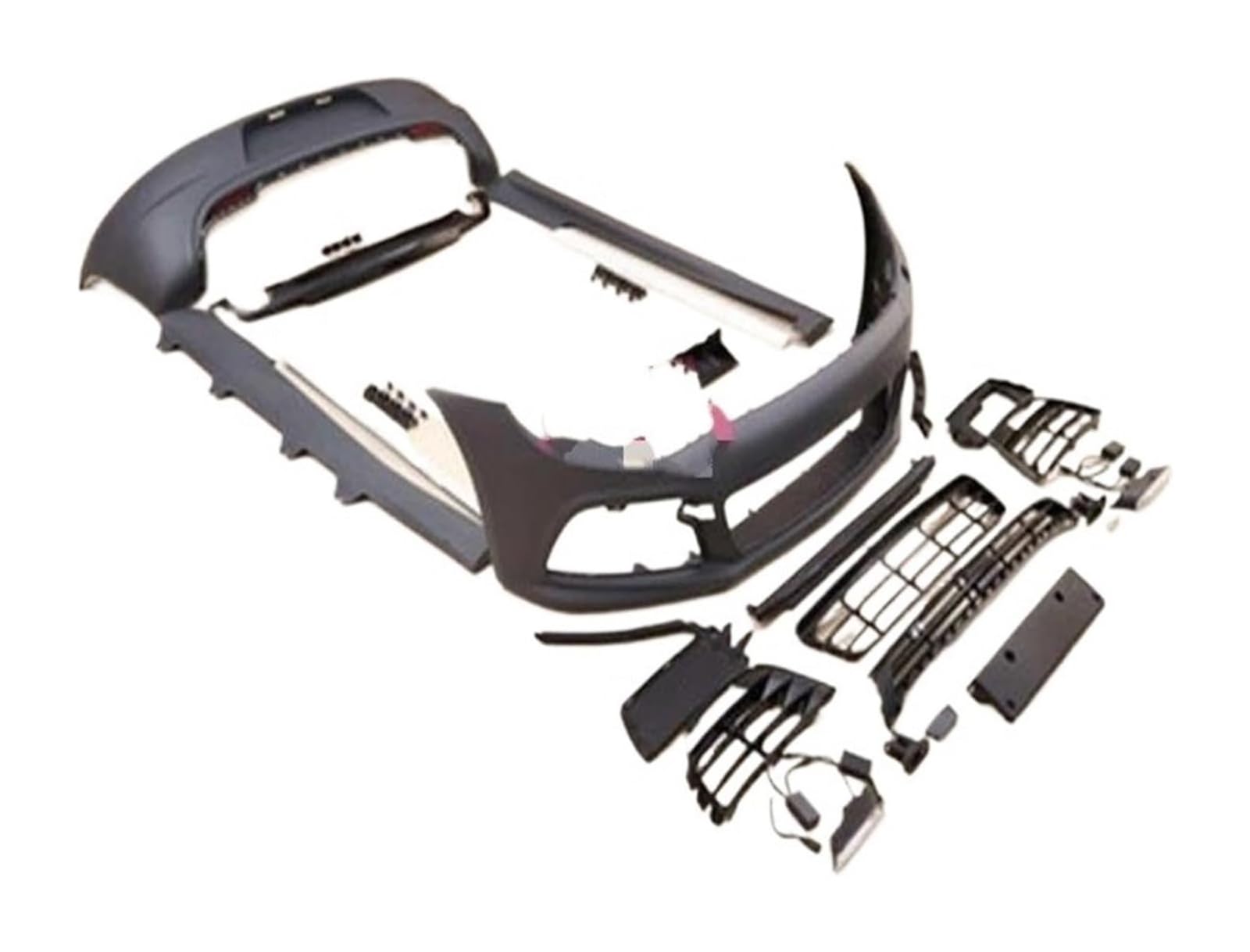 Auto Frontspoiler Lippe Für VW Für S&CIROCCO Geändert Für S&CIROCCO Für R 2009-2020 Vorne Hinten Stoßstange Montage Umgeben Seite Rock Grill Auto Front Spoiler(D) von AMBMREDPEV