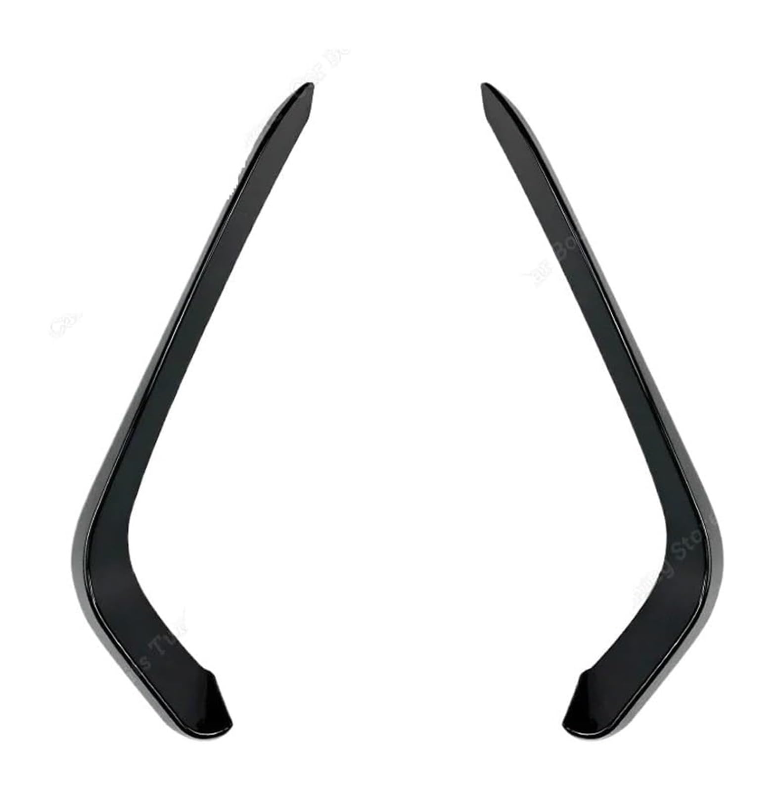Auto Frontspoiler Lippe Für VW Für p&assat B8 Variant 2016-2019 Auto Vorderen Stoßfänger Lip Spoiler Nebel Licht Rahmen Abdeckung Wind Messer Trim Front Spoiler(Carbon Look) von AMBMREDPEV