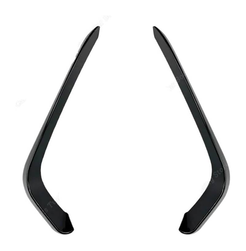 Auto Frontspoiler Lippe Für VW Für p&assat B8 Variant 2016-2019 Auto Vorderen Stoßfänger Lip Spoiler Nebel Licht Rahmen Abdeckung Wind Messer Trim Front Spoiler(Carbon Look) von AMBMREDPEV