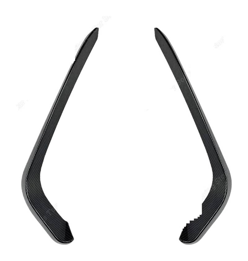 Auto Frontspoiler Lippe Für VW Für p&assat B8 Variant 2016-2019 Auto Vorderen Stoßfänger Lip Spoiler Nebel Licht Rahmen Abdeckung Wind Messer Trim Front Spoiler(Gloss Black) von AMBMREDPEV