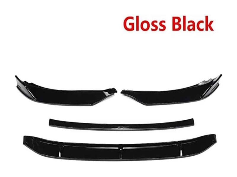 Auto Frontspoiler Lippe Für VW Für p&assat B8 Variant 2017 2018 Frontschürze Lippe Kinn Spoiler Carbon Look Front Diffusor Diffusor Auto Front Spoiler von AMBMREDPEV