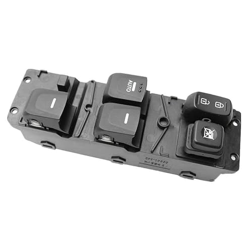 Fensterheber Schalter Knopf FÜR H&YUNDAI VELOSTER 2011-2016 Türglasheberschalter LH 93570-2V000 935702V000 Hauptschalterknopf Für Linke Vordere Fensterscheibe von AMBMREDPEV