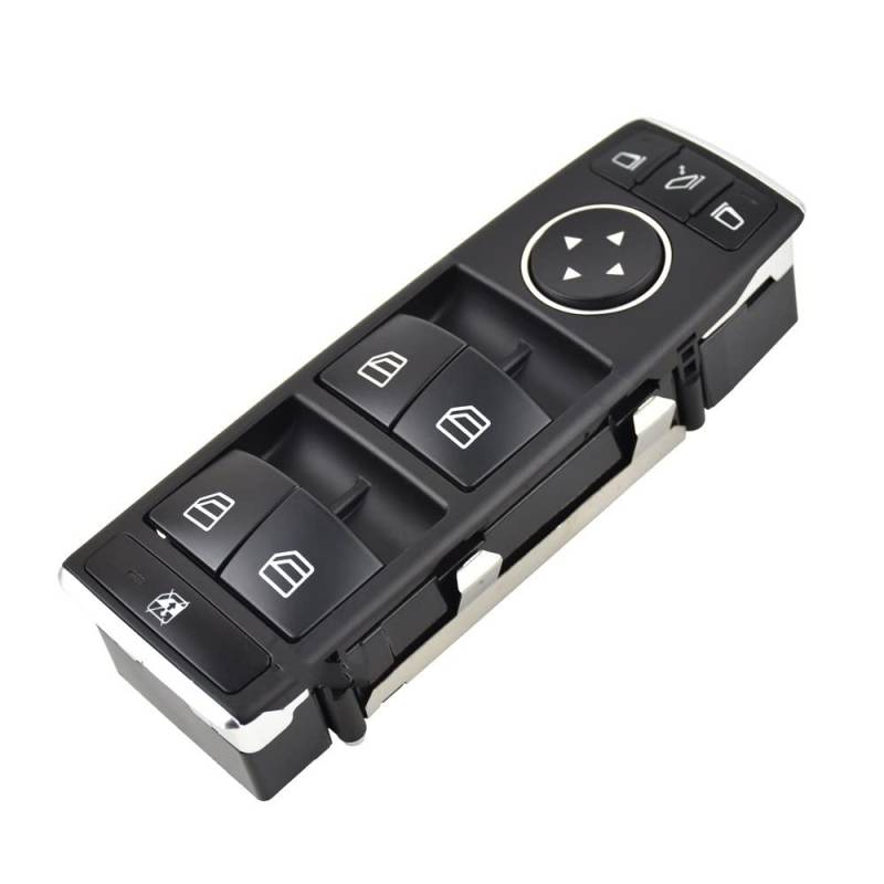 Fensterheber Schalter Knopf Für M&ercedes-Benz B ML G GL GLA Auto Electric Power Master Fensterschalter Taste Klasse Coupé A1669054400 A1669054300(A1669054400) von AMBMREDPEV
