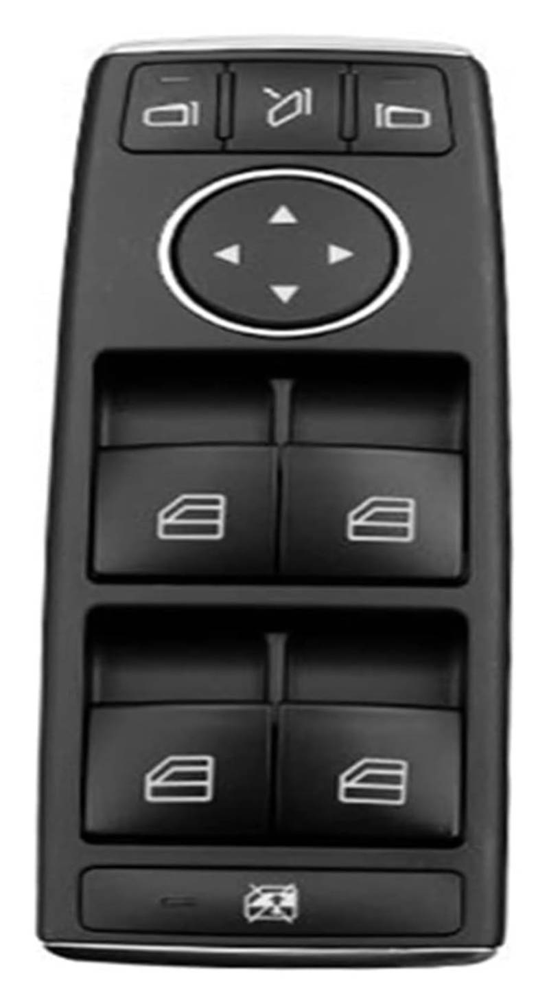 Fensterheber Schalter Knopf Für Mercedes Für B&enz W169 W176 W292 W246 Für AB ML GL GLE Glas 2012-2018 Power Elektrische Fenster Control Schalter(2) von AMBMREDPEV