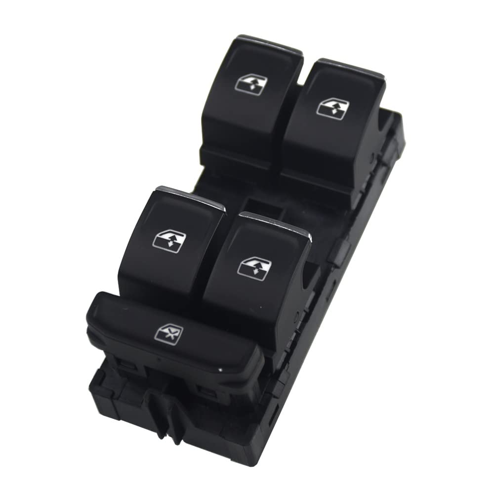 Fensterheber Schalter Knopf Für V&W G&olf MK7 p&assat B8 T&iguan T&OURAN Antriebsseitenfenster Hauptschalter 5GG959857A + 3PCS 5G0959855G(rot) von AMBMREDPEV
