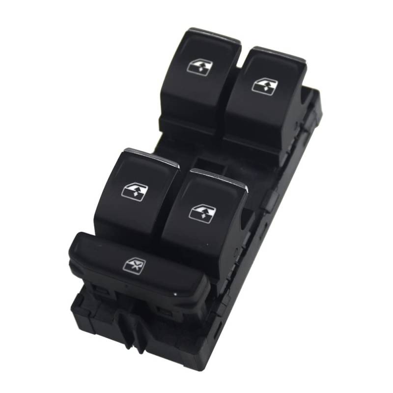 Fensterheber Schalter Knopf Für V&W G&olf MK7 p&assat B8 T&iguan T&OURAN Antriebsseitenfenster Hauptschalter 5GG959857A + 3PCS 5G0959855G(rot) von AMBMREDPEV