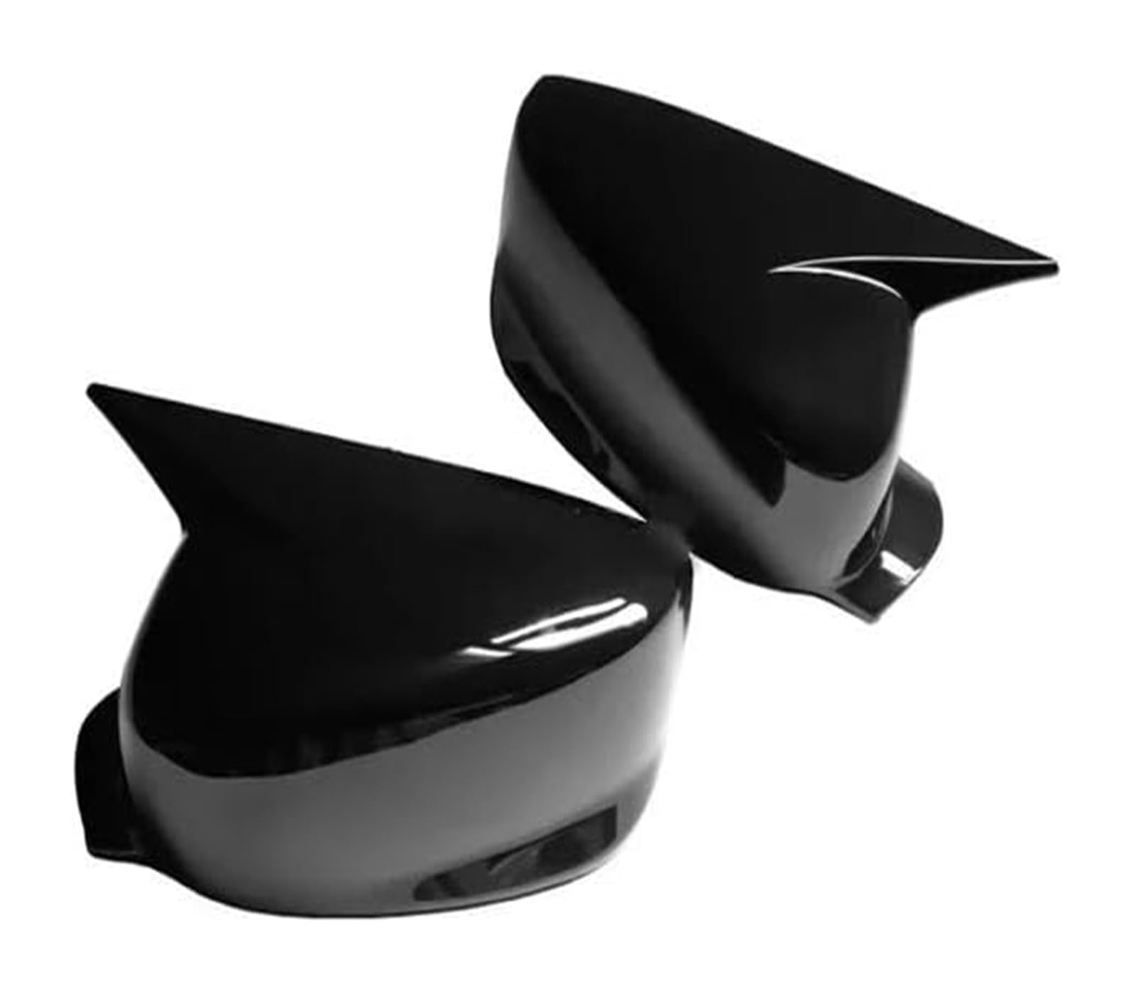 Seitenspiegel Abdeckkappen Für A&ccord 8. 8.5. 9. 2008-2017 Außenspiegel-Abdeckkappe Rückspiegel Glänzend Schwarz Carbon-Optik(Carbon Look) von AMBMREDPEV