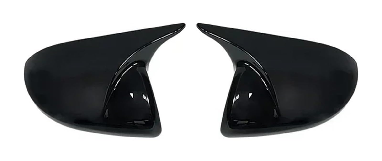 Seitenspiegel Abdeckkappen Für Mazda 3 Für Axela Für BL 2009 2010 2011 2012 2013 Außenspiegel-Abdeckkappe Auto-Rückspiegelgehäuse Seitenschalengehäuse Lackiert(Bright black) von AMBMREDPEV