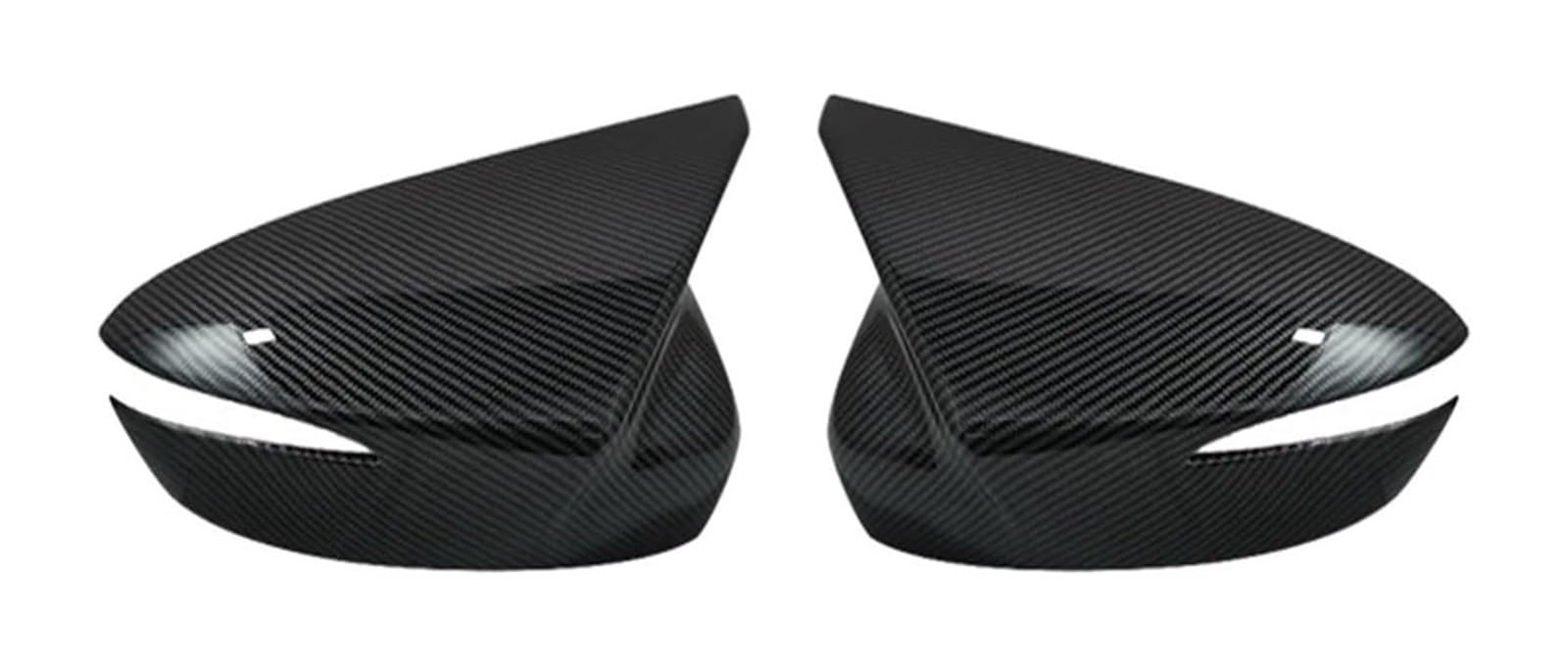 Seitenspiegel Abdeckkappen Für Mazda Für CX-5 Für CX-3 Für CX-4 Außenspiegel-Abdeckkappe Auto-Rückspiegel Seitenhorn Außentür Rückansicht Gehäuseverkleidung Aufkleber Kohlefaser(Carbon) von AMBMREDPEV