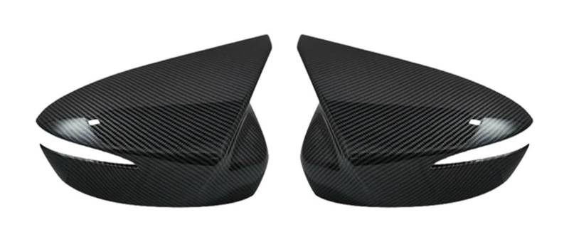 Seitenspiegel Abdeckkappen Für Mazda Für CX-5 Für CX-3 Für CX-4 Außenspiegel-Abdeckkappe Auto-Rückspiegel Seitenhorn Außentür Rückansicht Gehäuseverkleidung Aufkleber Kohlefaser(Carbon) von AMBMREDPEV