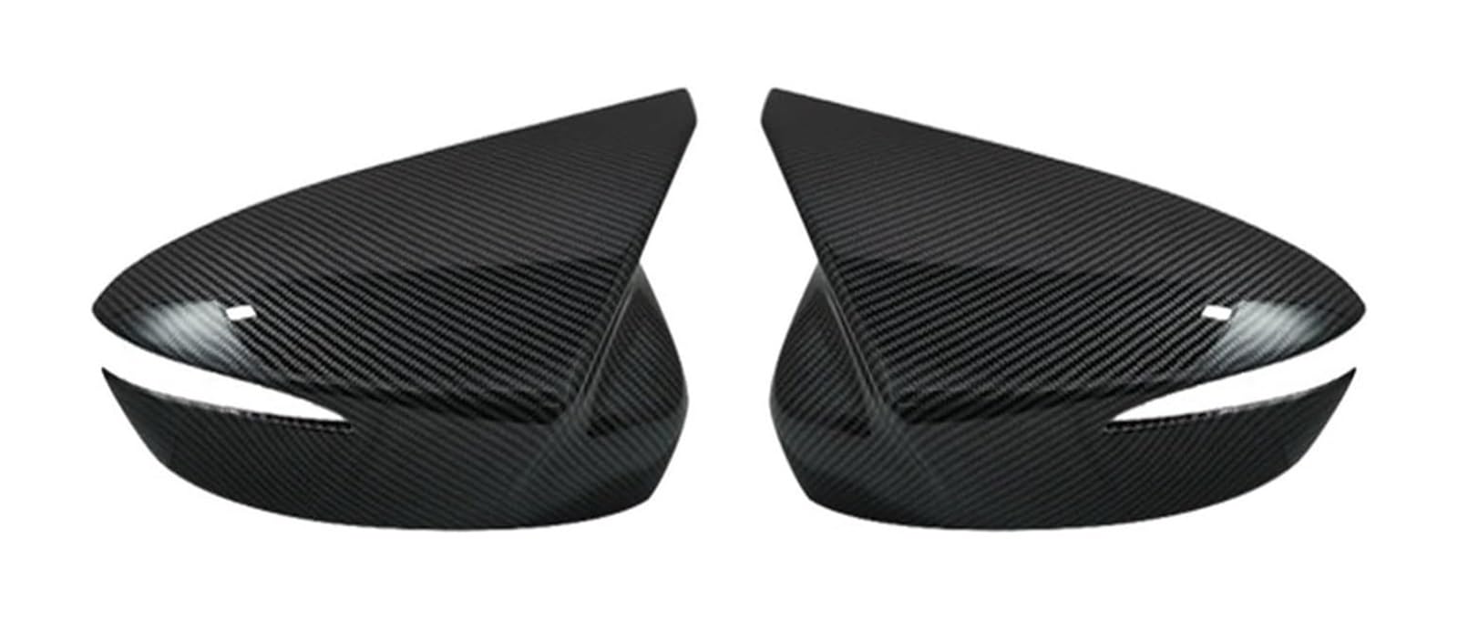Seitenspiegel Abdeckkappen Für Mazda Für CX-5 Für CX-3 Für CX-4 Außenspiegel-Abdeckkappe Auto-Rückspiegel Seitenhorn Außentür Rückansicht Gehäuseverkleidung Aufkleber Kohlefaser(Carbon) von AMBMREDPEV