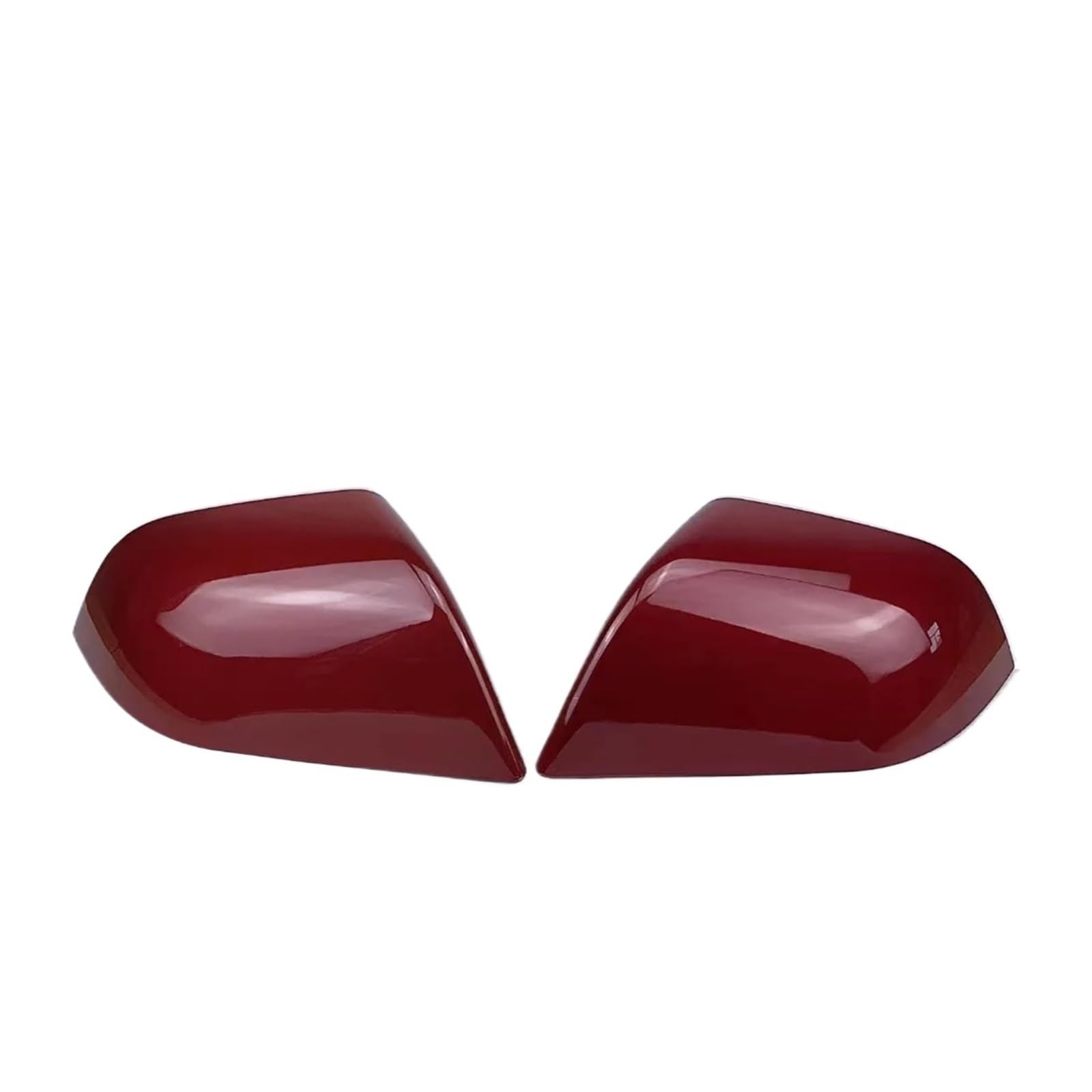 Seitenspiegel Abdeckkappen Für Model 3 Für Model Y Außenspiegel-Abdeckkappe 2 Stück Ersetzen Sie Das Auto-Rückspiegel-Shell-Gehäuse Türseite(M3 red) von AMBMREDPEV