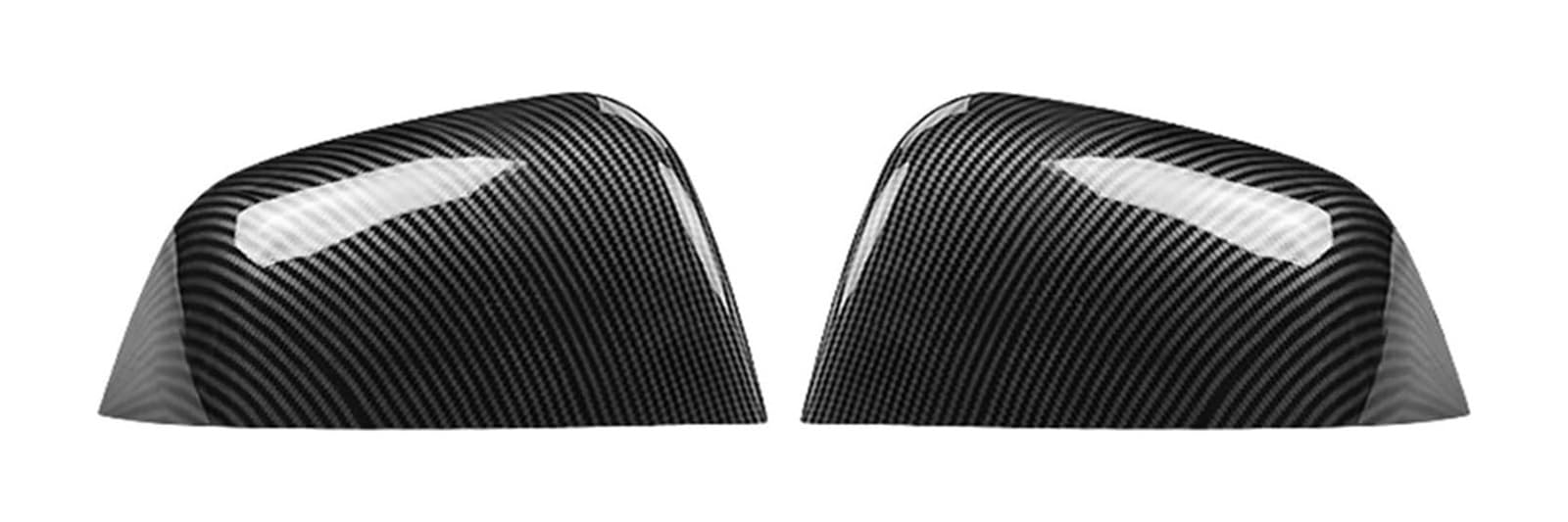 Seitenspiegel Abdeckkappen Für Model 3 Für Model Y Außenspiegel Abdeckkappe Kohlefaser Autopaste Seitentür Auto Außen ABS Rückspiegel(3 Light Carbon Fiber) von AMBMREDPEV