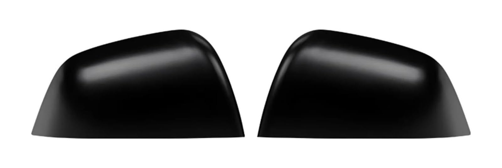 Seitenspiegel Abdeckkappen Für Model 3 Für Model Y Außenspiegel Abdeckkappe Kohlefaser Autopaste Seitentür Auto Außen ABS Rückspiegel(3 Matte Black) von AMBMREDPEV