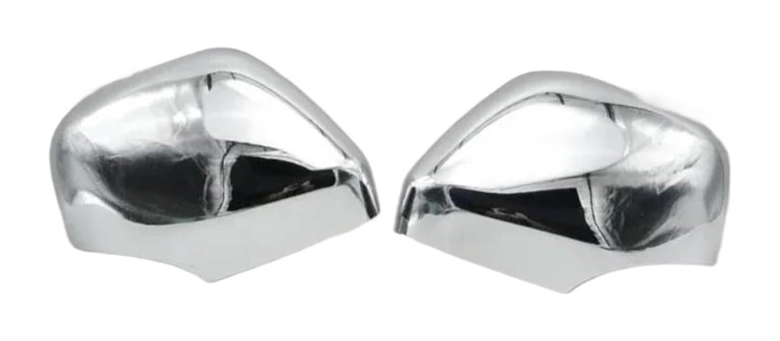 Seitenspiegel Abdeckkappen Für Patrol VI Y62 2012-2022 Auto Seite Rückspiegel Abdeckung Gehäuse Kappe Flügel Shell(Silver plating,Left and right) von AMBMREDPEV