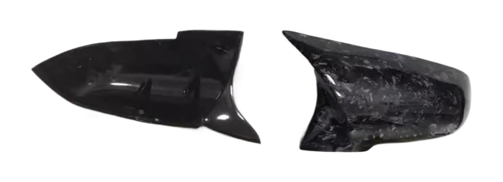 Seitenspiegel Abdeckkappen Für S&upra A90 A91 MK5 Auto Rückspiegelgehäuse Seitenansicht Rückabdeckung Kohlefaser-Flügelkappe(ABS Forged Carbon) von AMBMREDPEV
