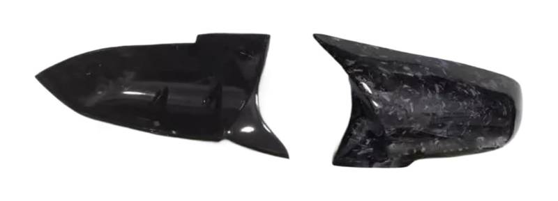 Seitenspiegel Abdeckkappen Für S&upra A90 A91 MK5 Auto Rückspiegelgehäuse Seitenansicht Rückabdeckung Kohlefaser-Flügelkappe(ABS Forged Carbon) von AMBMREDPEV