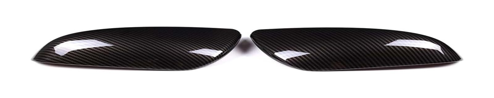 Seitenspiegel Abdeckkappen Für Subaru Für Outback 2022 Auto Rückspiegelabdeckung Seitenflügel Schutzrahmen Carbon Fiber Style Trim Shell Gehäuse(Carbon Fiber) von AMBMREDPEV