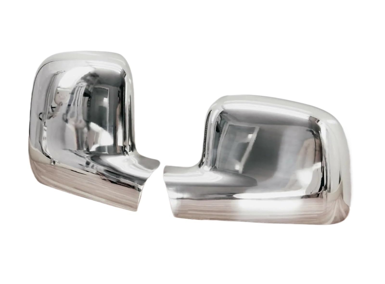 Seitenspiegel Abdeckkappen Für T5 2003-2009 Für CADDY III 2003-2015 Außenspiegel-Abdeckkappe Edelstahl Außen Chrom Seitenleisten Links Und Rechts von AMBMREDPEV