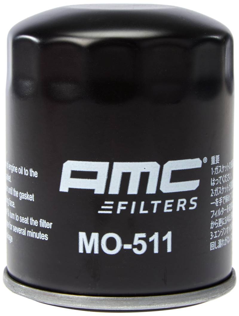 AMC Filter MO-511-KAV Ölfilter für Modell Mitsubishi Colt VI 1.3/Kia Picanto Schrägheck 1.1/Hyundai i20 Schrägheck 1.2 von AMC