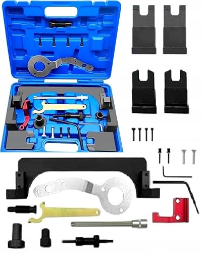 AMD TOOLS 15-teilig Motor Einstellwerkzeug Set für BMW für Mini Hatch B36 B38 B46 B48 B58 116i von AMD TOOLS