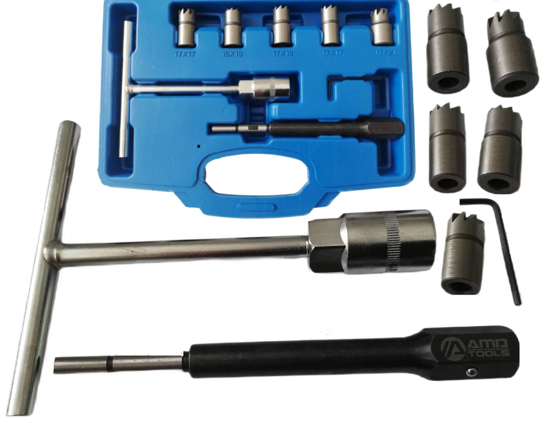 AMD TOOLS Diesel CDI Injektorsitz Einspritzdüse Fräser Set 8 TLG. Spezial Werkzeug Satz AMD TOOLS Diesel CDI Injektorsitz Einspritzdüse Fräser Set 8 TLG. Spezial Werkzeug Satz von AMD TOOLS