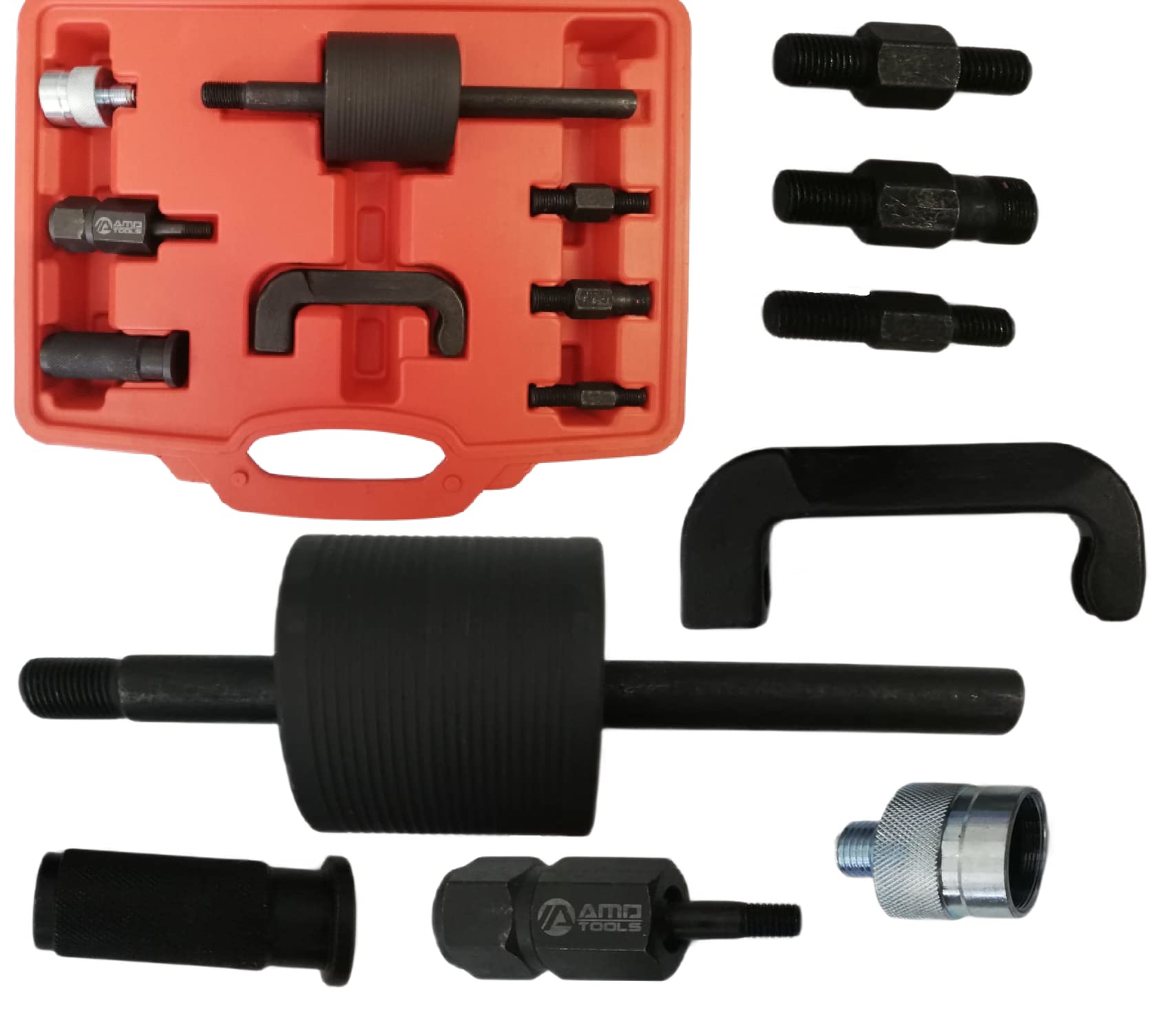 AMD TOOLS Diesel Injektor Auszieher 8-TLG CDI Werkzeug für Mercedes OM647 OM646 Injektoren AMD TOOLS Diesel Injektor Auszieher 8-TLG CDI Werkzeug für Mercedes OM647 OM646 Injektoren von AMD TOOLS