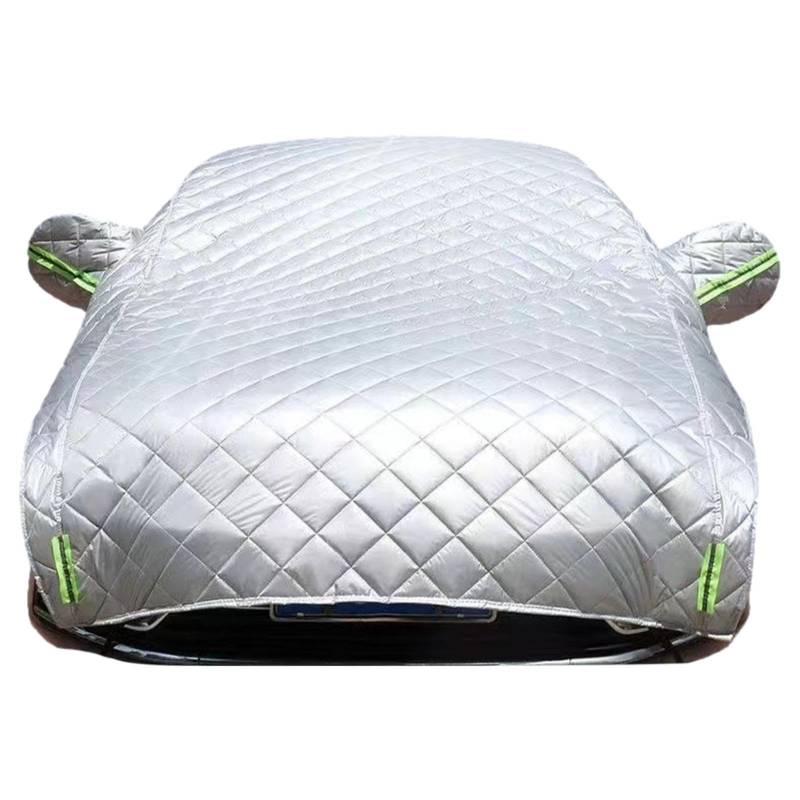 Halbe Autoabdeckung für Ben-z C Classe W206 2021-2023 - Wasserdicht Auto Halbgarage - Auto Abdeckplane für Winter Sommer - Outdoor Autoplane Schutzhülle UV-Schutz Schneeschutz,B von AMGASMG
