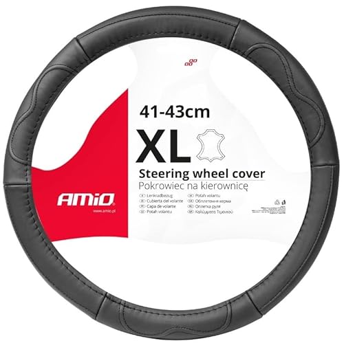 AMiO 03553 Lenkradbezug 41-43cm Leder AMiO 03553 Lenkradbezug 41-43cm Leder von AMIO
