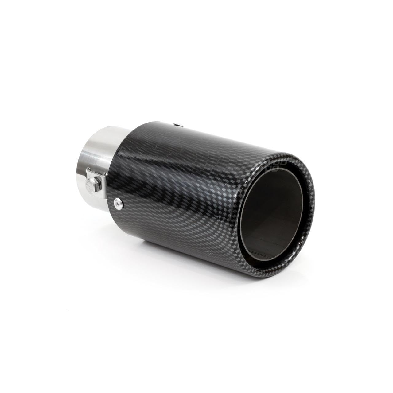 AMiO 01316 Auspuffblende Auspuffblende Edelstahl 57mm 76mm Schachtel von AMIO