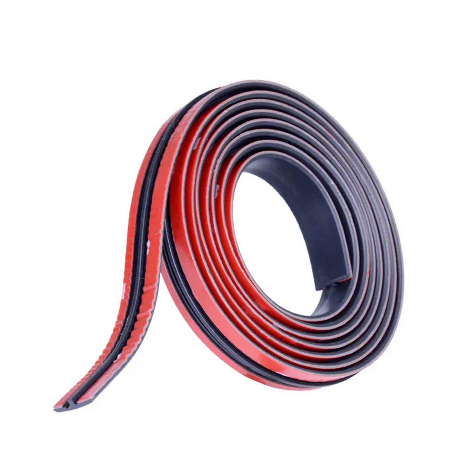 Auto Windschutzscheibe Gummidichtungsstreifen Auto Protector Aufkleber Rand Gummidichtungsstreifen Geräuschisolierung Zubehör(16mmX4M) von AMOKD