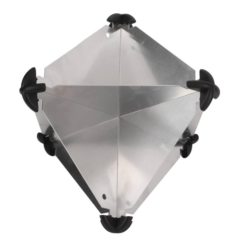 10 Stück Radarreflektoren für Boote, Oktaeder-Radarreflektoren aus Aluminium, 30,5 X 30,5 Cm, für Segelboote, Motorboote von AMONIDA