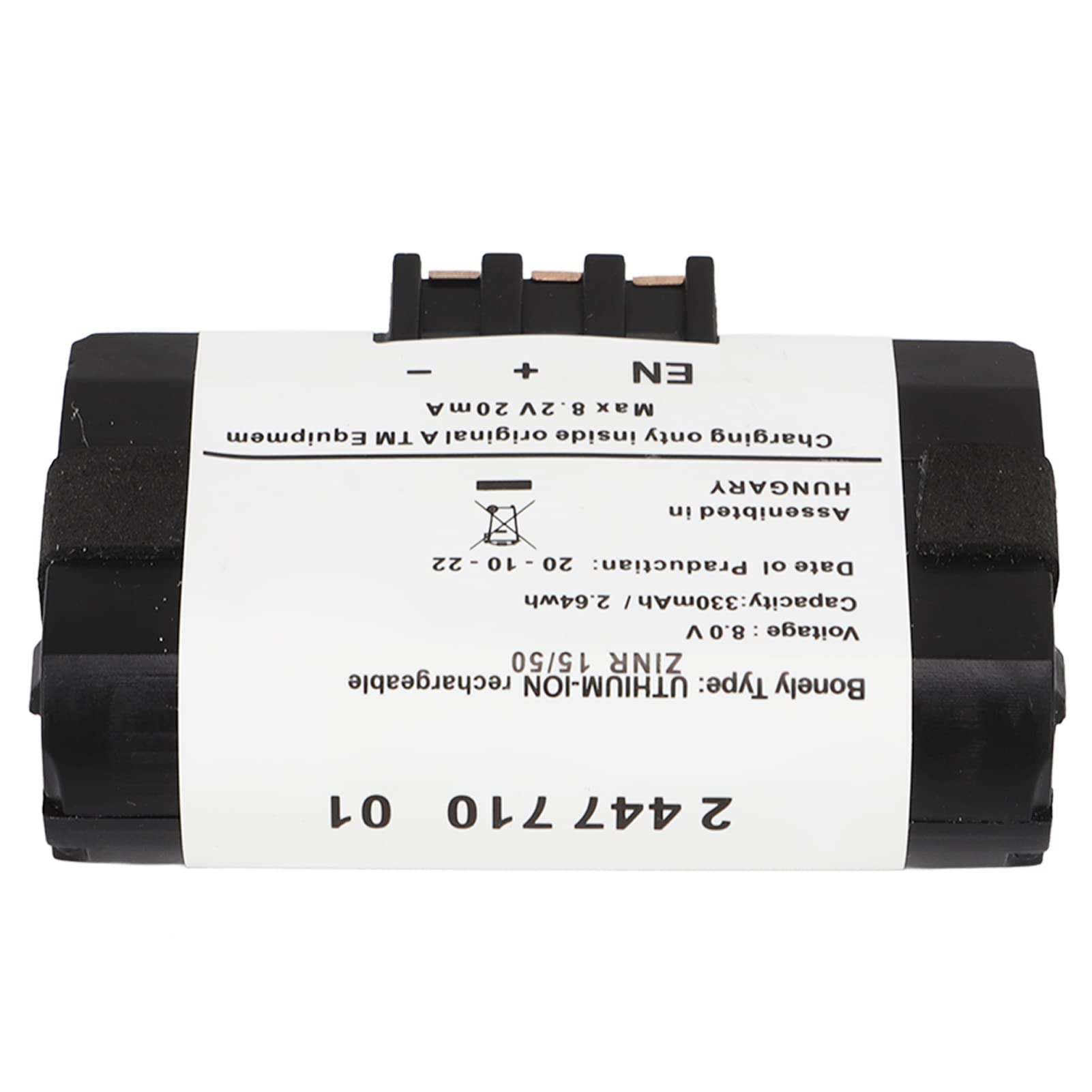 Autobatterie, 84102447710 Notfallbatterie Compact Professional 8,0V Zum Austausch von AMONIDA