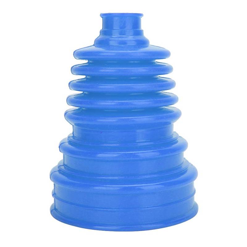 CV-Achsmanschette, Universelle Silikon-CV-Manschettenabdeckung, CV-Manschetten-Staubschutz-Konstantgeschwindigkeits-Rundklemmensatz (Blau) von AMONIDA