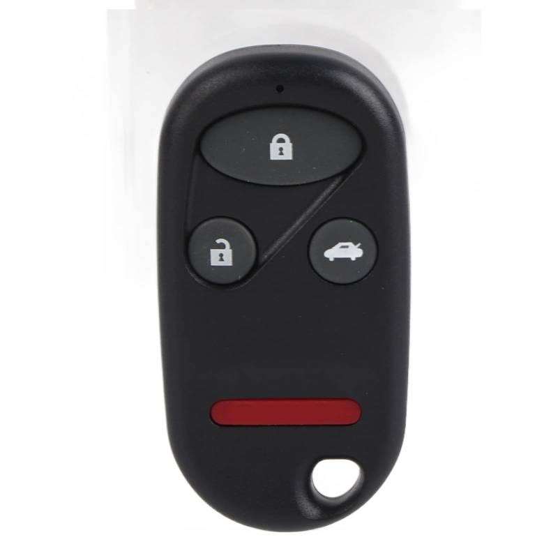 Keyless Entry Fernbedienung Schlüsselanhänger, 3 Tasten Autoschlüssel A269ZUA101 434Mhz Passend für CR-V 1997-2001 (Schwarz) von AMONIDA