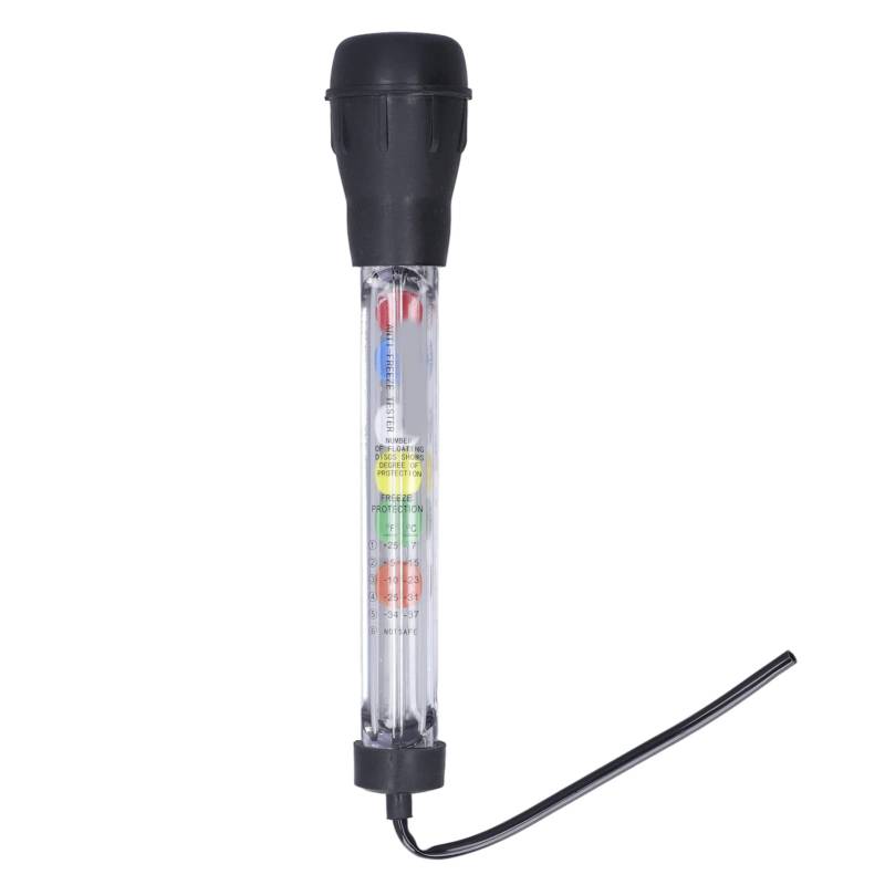 Professioneller Frostschutz- und Kühlmitteltester, Auto-Hydrometer-Tester, Präzisions-Schwimmer-Säurequalitätsanalysator, Dichtemessgerät, Schnelle Erkennung, Universeller von AMONIDA