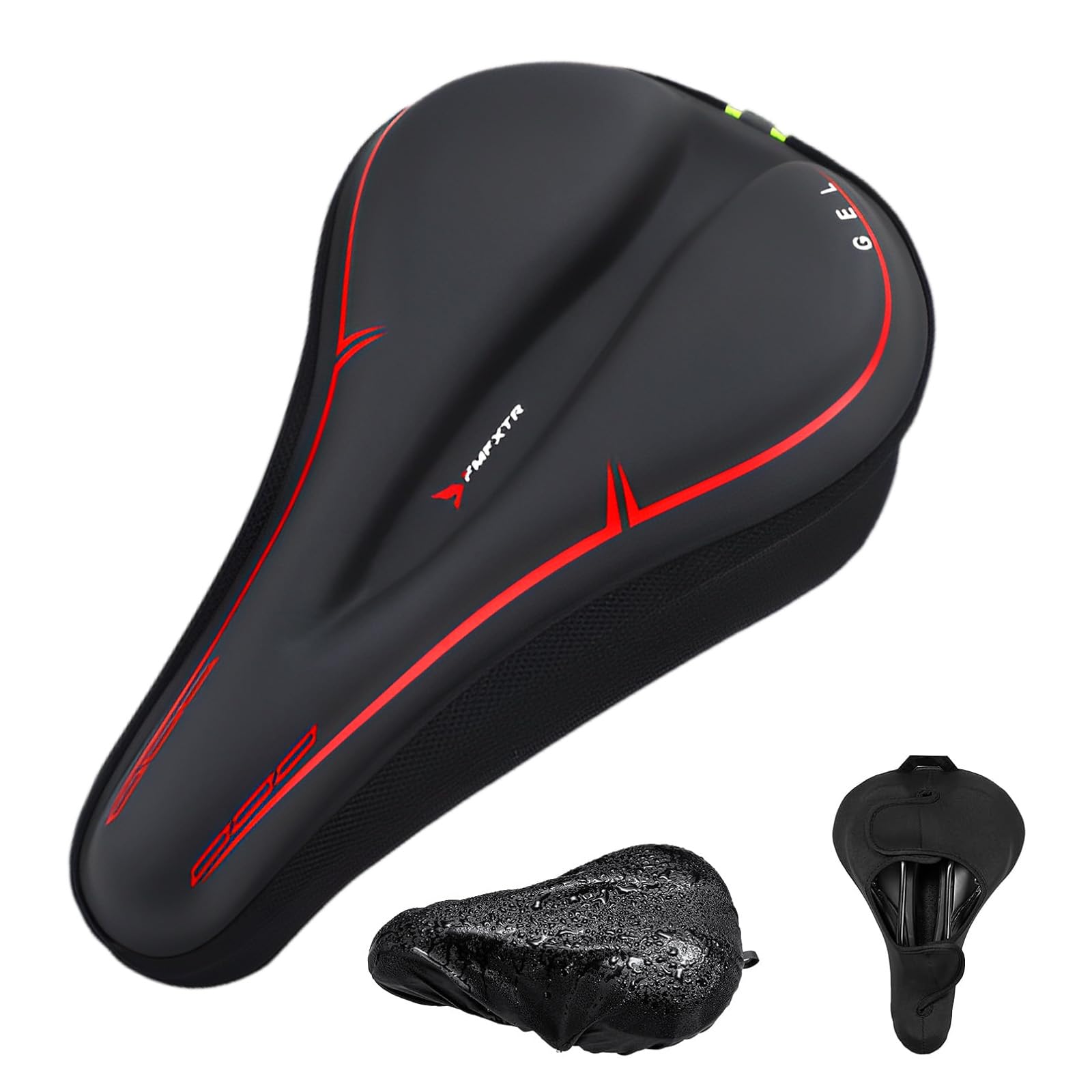 Fahrradsattel Überzug, Fahrradsattel Polster, Fahrrad Sitzpolster, Ergonomischer Sattelbezug Fahrrad Gepolstert, Fahrradsitz Polsterung Mit Weichem Memory-Schaum, Fahrradsitzkissen, Gel Sattelbezug Fahrradsattel Überzug, Fahrradsattel Polster, Fahrrad Sitzpolster, Ergonomischer Sattelbezug Fahrrad Gepolstert, Fahrradsitz Polsterung Mit Weichem Memory-Schaum, Fahrradsitzkissen, Gel Sattelbezug von AMSNINK