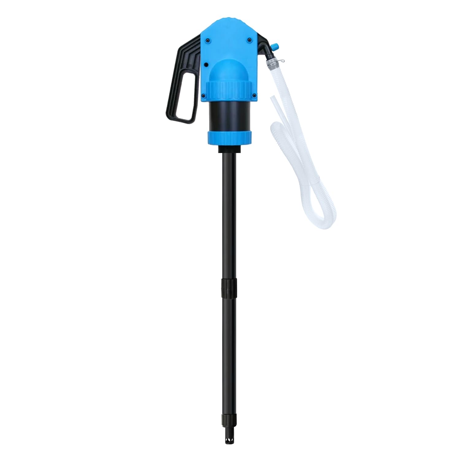 AMUR Fasspumpe, Handpumpe, Kurbelpumpe, Umfülllpumpe, Manuelle Hebelpumpe, Batteriebetriebe für Diesel, Wasser, AdBlue®, Ölfasspumpe, Dieselpumpe, Motoröl, Benzinspumpe (Universal Handpumpe 500) von AMUR