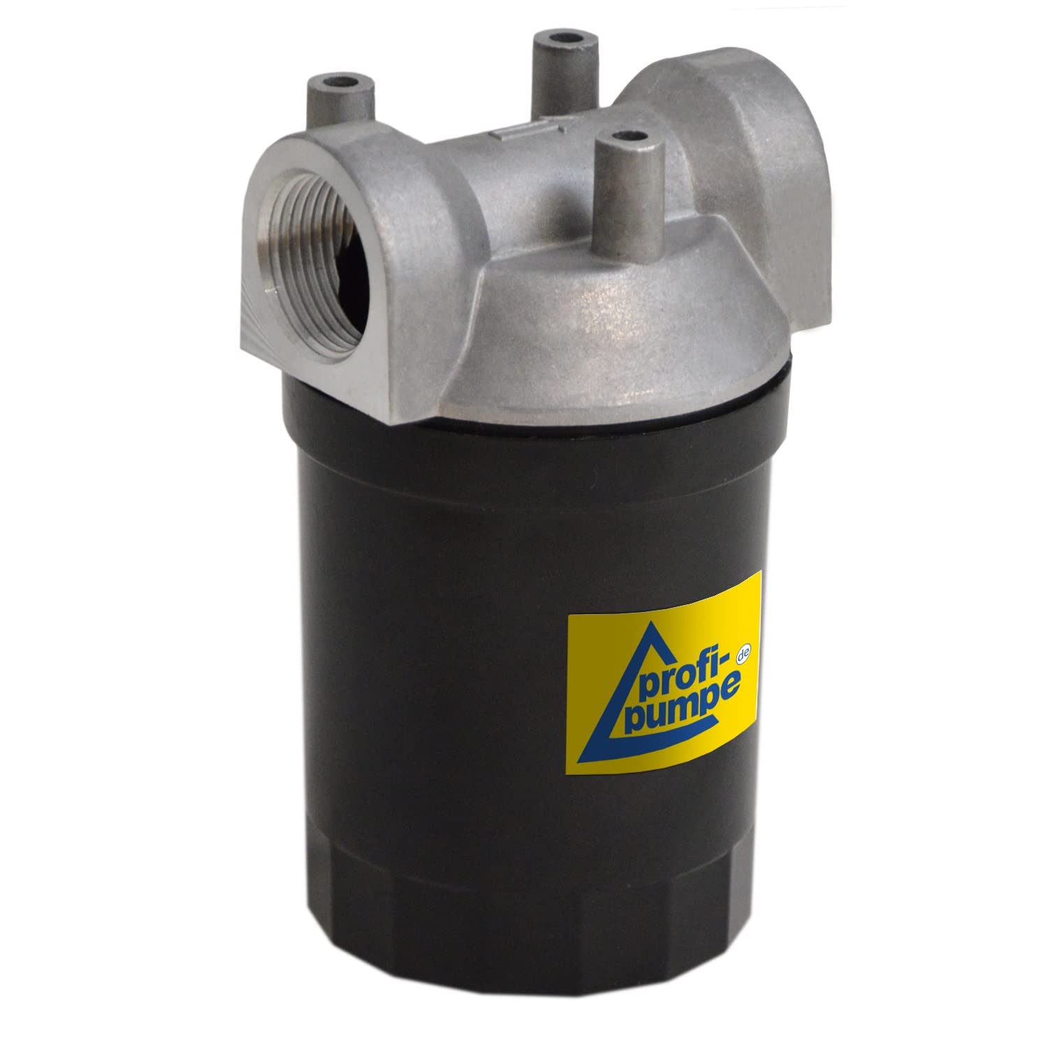 KRAFTSTOFF FILTER DIESELFILTER für DIESELPUMPEN Biodiesel KRAFTSTOFFPUMPEN HEIZÖLPUMPEN UMFÜLLPUMPEN zum SUPER-PREIS (Diesel-Filter mit Alu-Gehäuse und wiederverwendbarem Siebeinsatz) von Amur