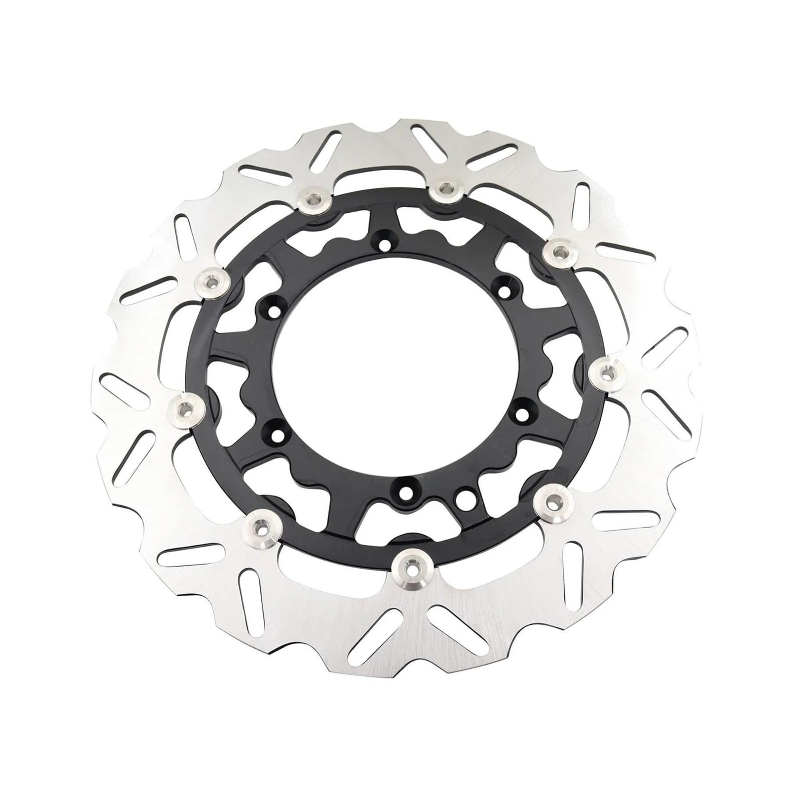 AMYALIN Motorrad Bremse Rotor Bremsscheibe Für Hus&qvarna 125-501 FE TE FC TC TX FX 2014-2023 Motorrad Vorne Schwimmende Scheibenbremsscheibe(Schwarz) von AMYALIN