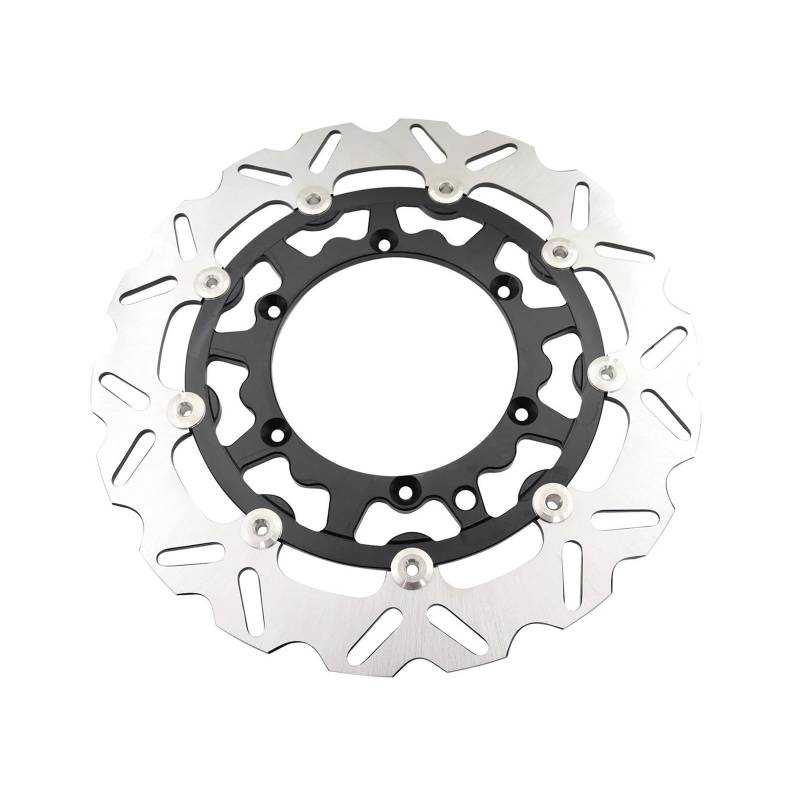 AMYALIN Motorrad Bremse Rotor Bremsscheibe Für Hus&qvarna 125-501 FE TE FC TC TX FX 2014-2023 Motorrad Vorne Schwimmende Scheibenbremsscheibe(Schwarz) von AMYALIN