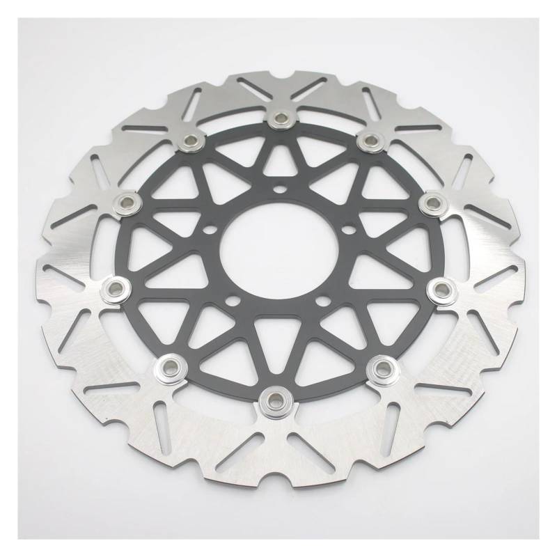 AMYALIN Motorrad Bremse Rotor Bremsscheibe Für KA&WASAKI ZX-10R 2008–2015 ZX-6R 2013–2023 Motorrad-Bremsscheibe Vorne von AMYALIN