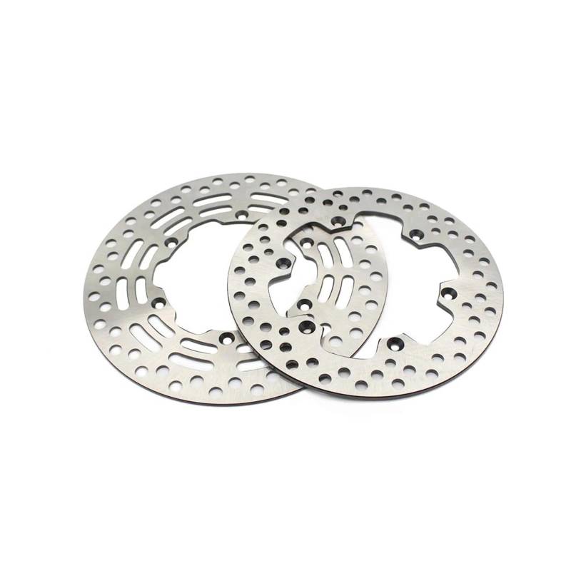 AMYALIN Motorrad Bremse Rotor Bremsscheibe Für Suzuki RM K L M N P R S 125CC 1989-1995 Motorrad Vorne Hinten Bremsscheibe Rotor Scheibe(Front and Rear) von AMYALIN