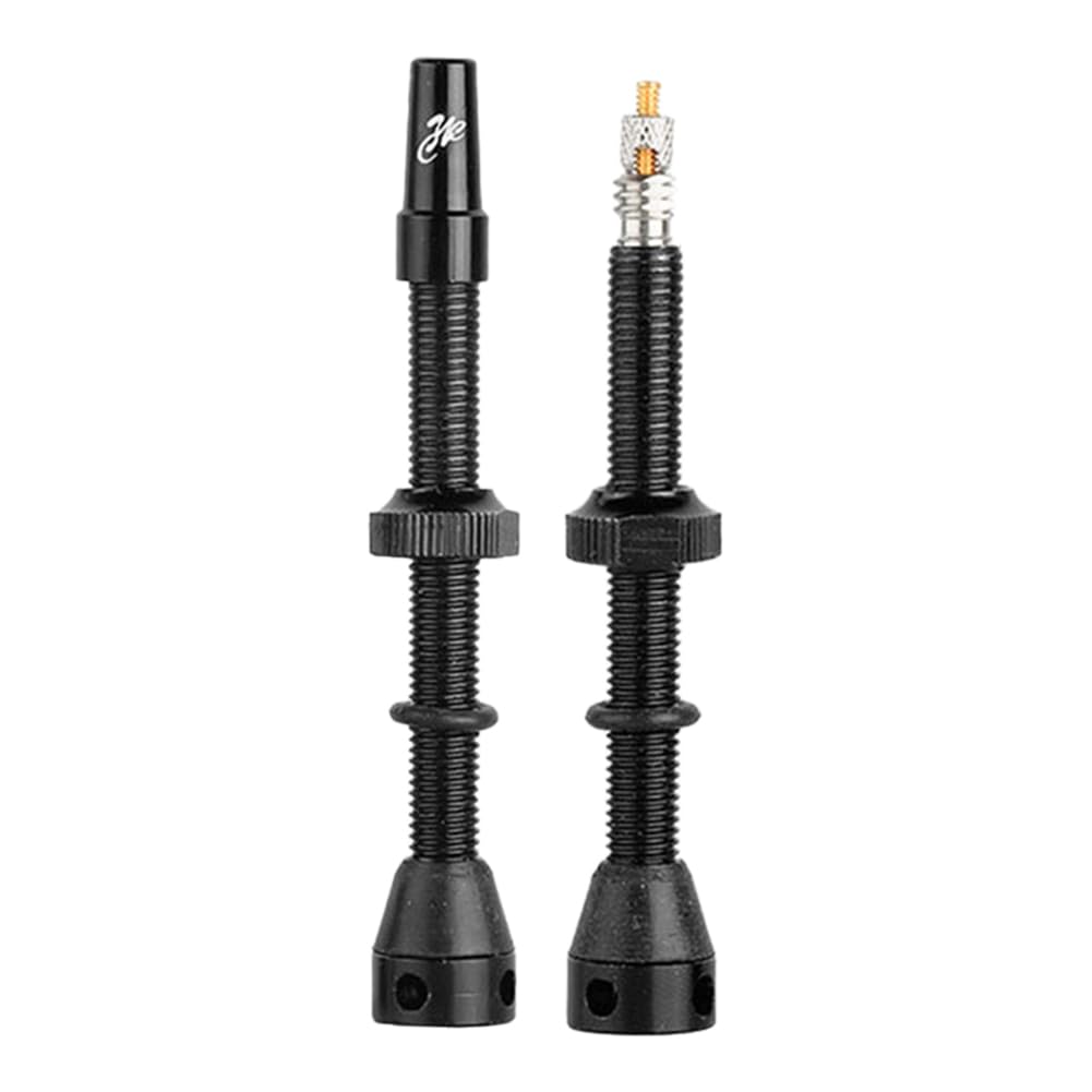 AMZLORD 2 Stücke Fahrrad Tubeless Felge Presta Ventile Legierung 44/60mm Fahrrad Tubeless Felge Presta Ventile Set mit Ventildeckel Ventileinsatz Entfernungswerkzeug Inbusschlüssel Radfahren AMZLORD 2 Stücke Fahrrad Tubeless Felge Presta Ventile Legierung 44/60mm Fahrrad Tubeless Felge Presta Ventile Set mit Ventildeckel Ventileinsatz Entfernungswerkzeug Inbusschlüssel Radfahren von AMZLORD