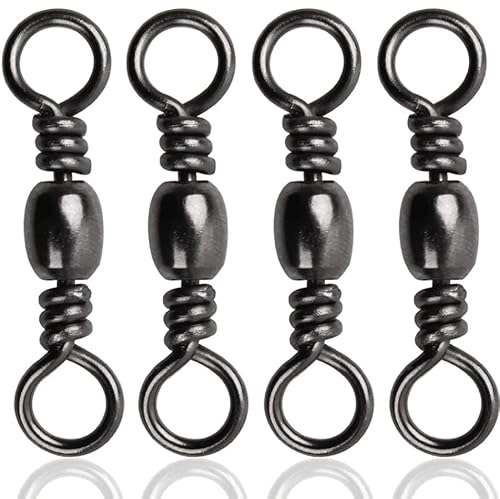 AMZfishing NEU Klassik Wirbel | Angelwirbel | Angeln Wirbel | Wirbel Angeln | Wirbel Set Angeln | Wirbel Größe 12 | Wirbel Größe 10 | Wirbel Größe 8 (20 Stück, g: #12) von AMZfishing