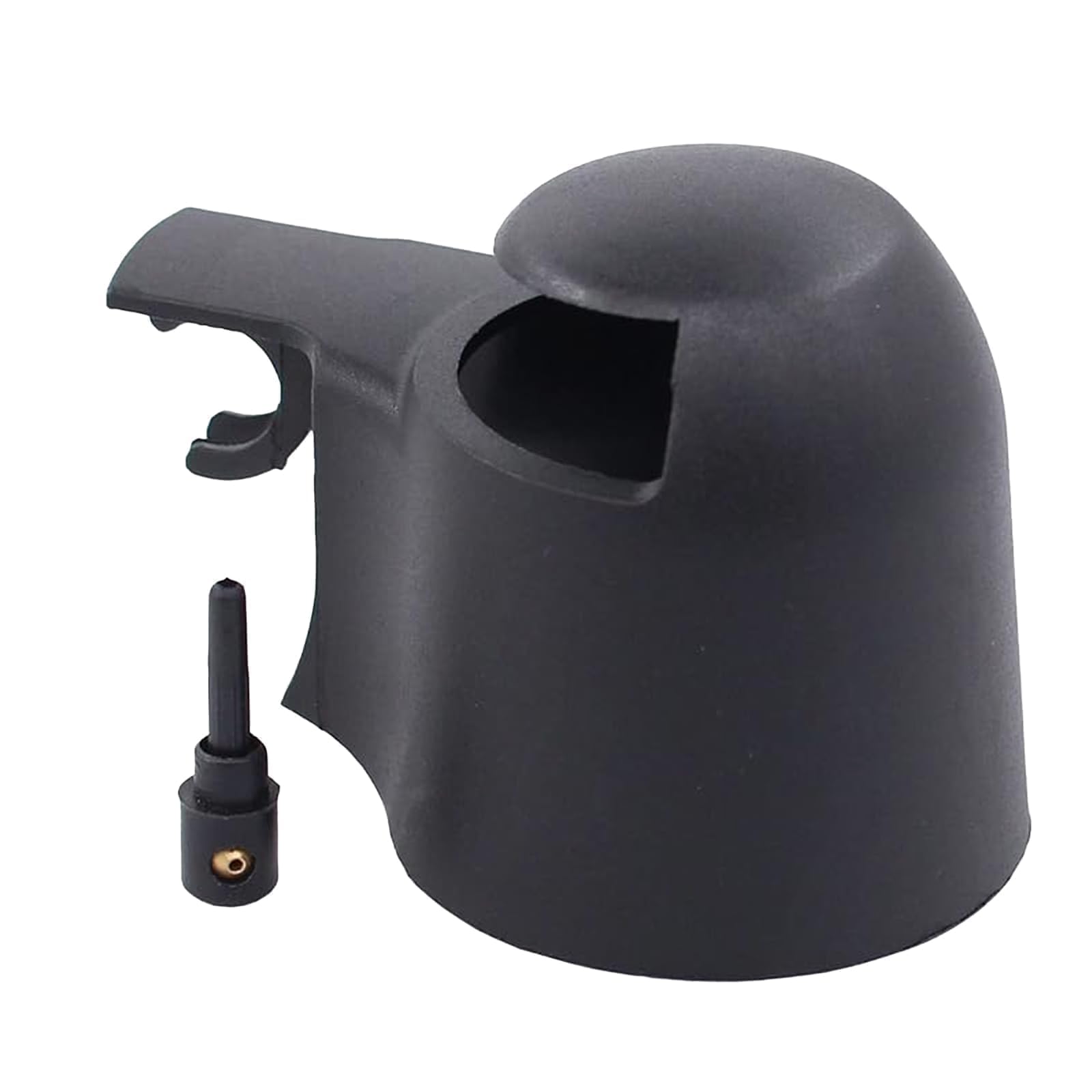 ANBOO Scheibenwischer Kappe Wischarm Abdeckkappe 6Q6955435A, für Golf Caddy Pa-ssat Tou-ran Seat Leon Scirocco Sk Fabia Wischerarm Scheibenwischer Abdeckung mit WasserdüseKappe Wischarm Abdeckkappe von ANBOO