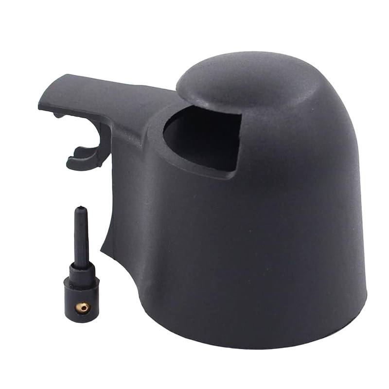 ANBOO Scheibenwischer Kappe Wischarm Abdeckkappe 6Q6955435A, für Golf Caddy Pa-ssat Tou-ran Seat Leon Scirocco Sk Fabia Wischerarm Scheibenwischer Abdeckung mit WasserdüseKappe Wischarm Abdeckkappe von ANBOO