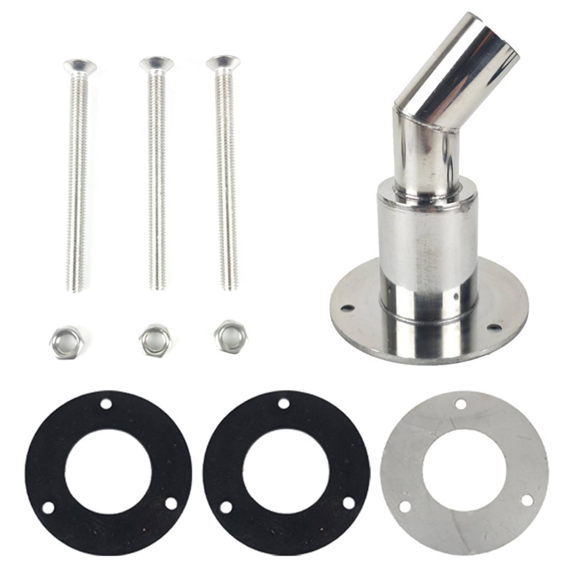 Durch Rumpf Auspuff Hautanpassung, Edelstahl 316 Dieselheizung Standheizung Auspuffrohr, Rohrauspuff Schiffshardware Zubehör für LKW Boot Auto, 24mm Gebogen Durch Rumpf Auspuff Hautanpassung, Edelstahl 316 Dieselheizung Standheizung Auspuffrohr, Rohrauspuff Schiffshardware Zubehör für LKW Boot Auto, 24mm Gebogen von ANBOO