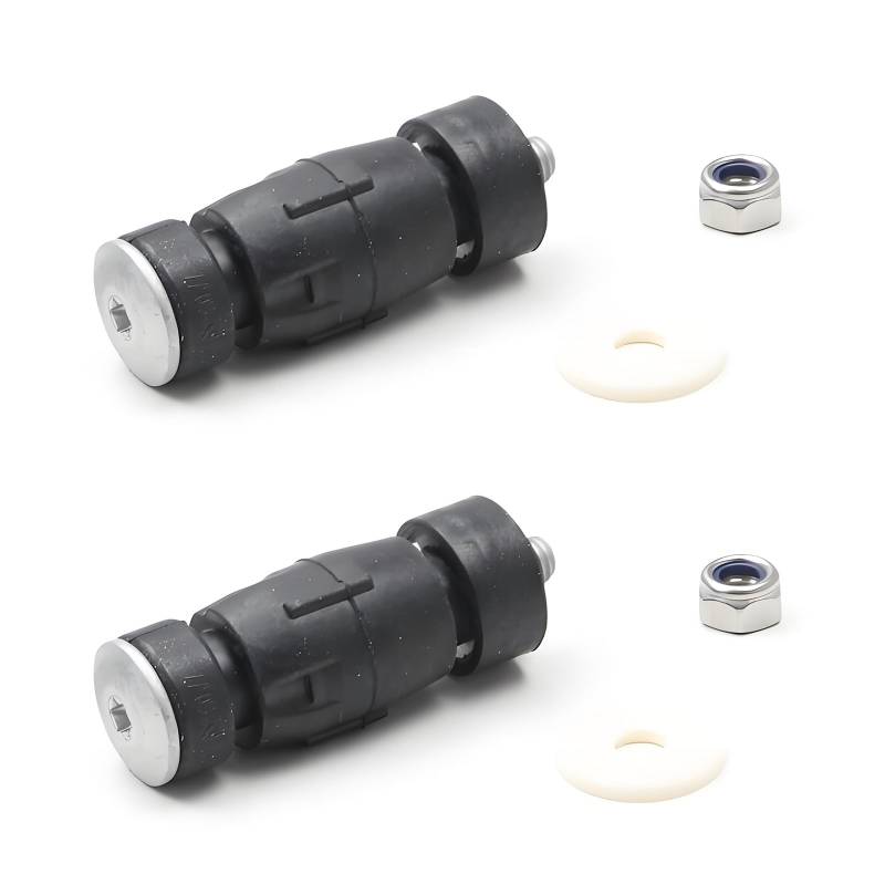 ANBOO Koppelstange Vorne Links Rechts 6001547138, 1 Paar Stabilisator vorne Kompatibel mit Dacia Sandero Koppelstange II Renault Sandero/Stepway II, Auto Front Stabilizer link 8200277960 6001547139 von ANBOO